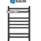 Водяной полотенцесушитель NAVIN Авангард 500х800 (черный муар) - Основные контакты 01