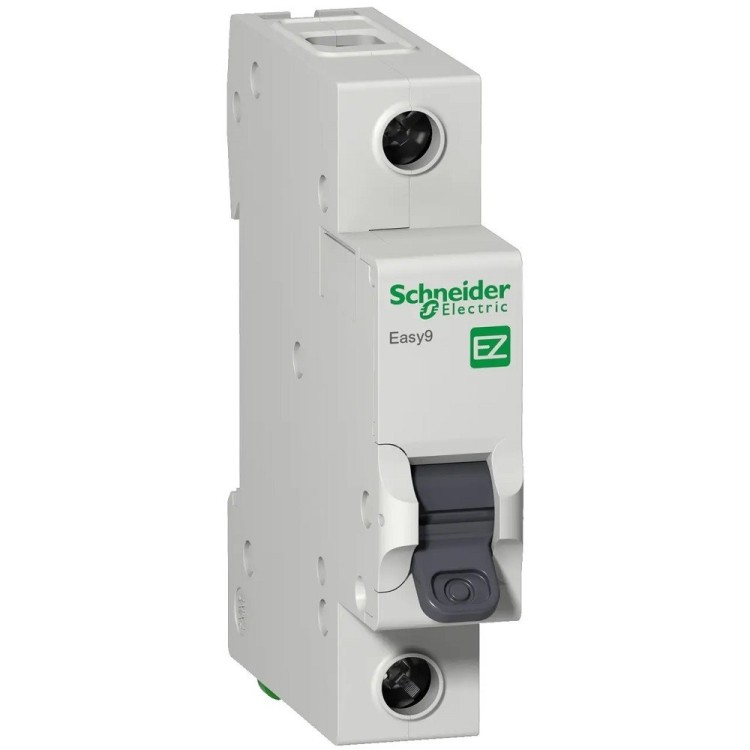 Автоматический выключатель 63A 4,5kA 1P тип З Easy9 Schneider Electric (EZ9F34163) - Основные контакты  