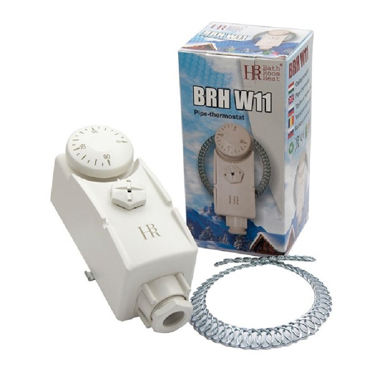 BE4HEAT BRH-W11 — Термостат накладний для труб - Основні контакти 01 