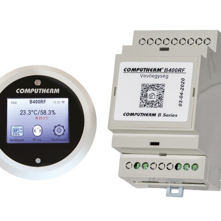 Computherm B400 RF — Бездротовий Wi-Fi терморегулятор - Основні контакти 01 