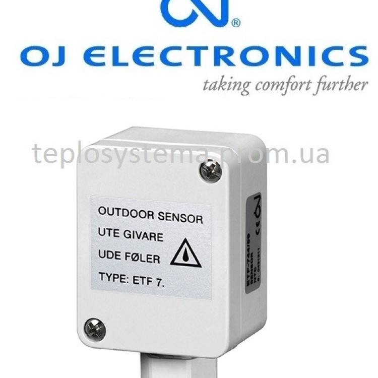 Датчик температуры воздуха (наружный) ETF - 744/99 OJ Electronics (Дания) - Основные контакты  