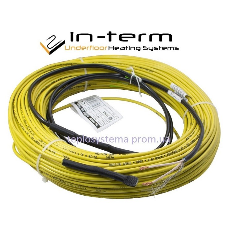 Двухжильный нагревательный кабель IN-TERM 1580 Вт – 79 м (Fenix Чехия) - Основные контакты 01 