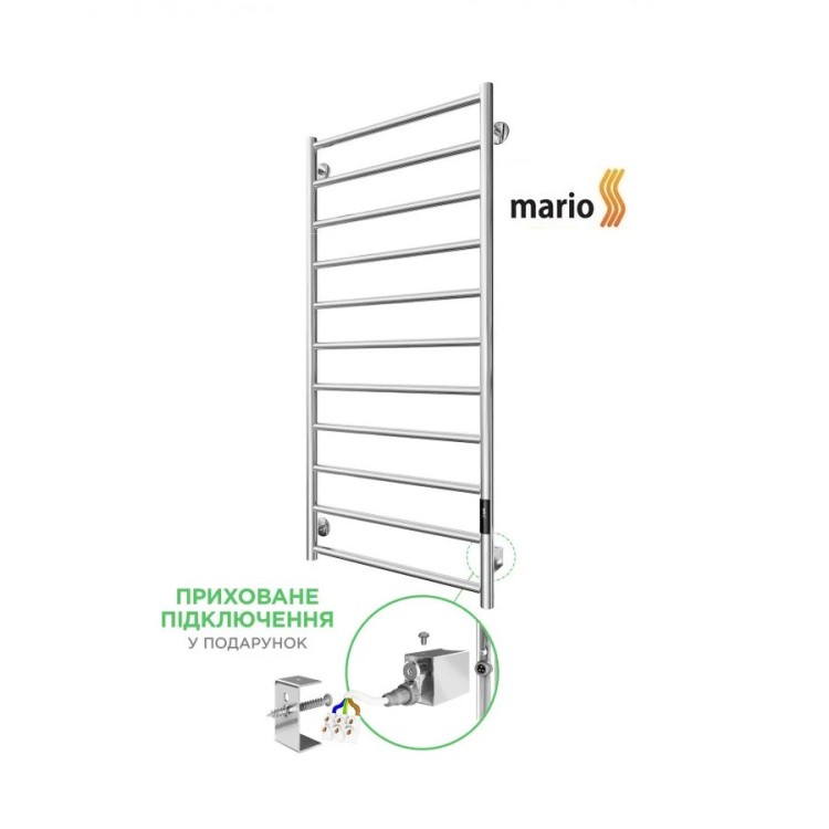 Рушникосушарка електрична MARIO Урбан-I 1110 x 500 TR2.0 К таймер-регулятор - Основні контакти 05