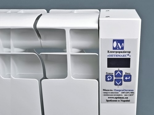 Електричний радіатор Оптимакс STANDARD на 5 секцій 600 Вт - Основні контакти 05