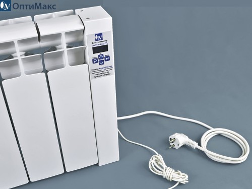 Електрорадіатор низькопальний на 3 секції 360 Вт Оптімакс - Основні контакти 04