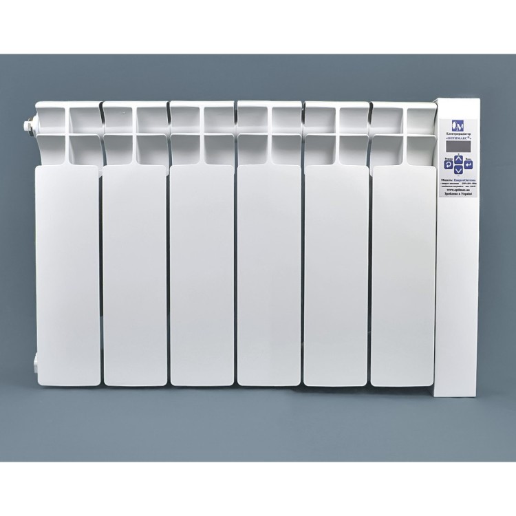 Электрорадиатор низкопольный на 6 секций 720 Вт ОптиМакс - Основные контакты 01 