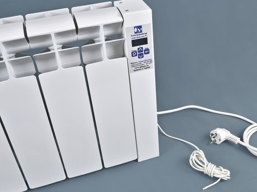 Электрорадиатор низкопольный на 8 секций 960 Вт ОптиМакс - Основные контакты 04