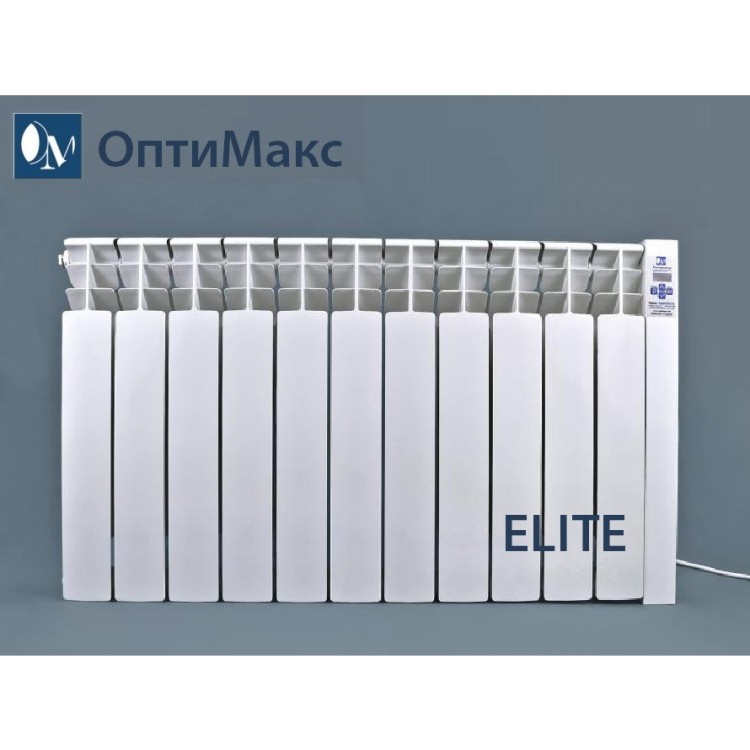 Электрорадиатор ОптиМакс ELITE на 11 секций 1320 Вт - Основні контакти 01 