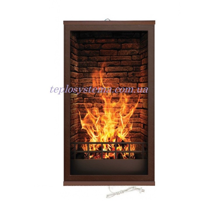 Інфрачервоний настінний плівковий нагрівач (картина) КАМІН 3D, Тріо Україна - Основні контакти 01 