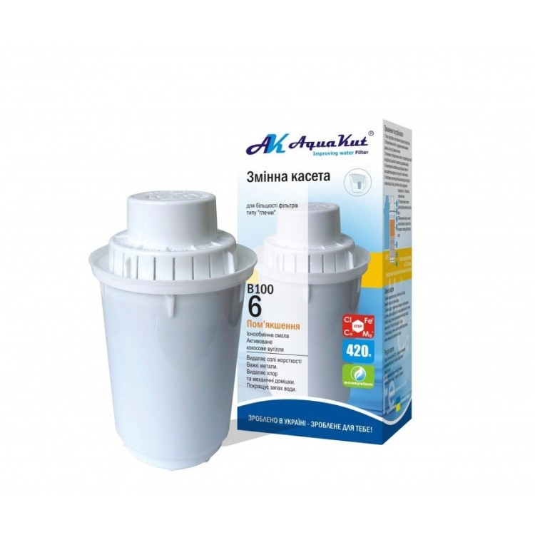 Картридж Аквакут для глечика В-100-6 Ум'якшувальний - Основні контакти  