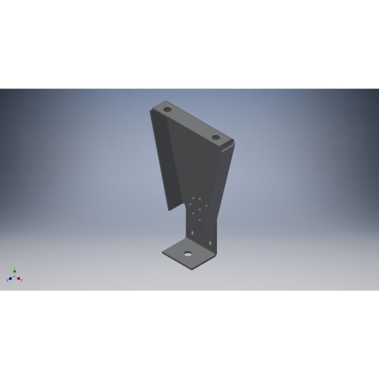 Кронштейн настінний поворотний для нагрівачів Теплів Б600/Б1000/Б1350 - Основні контакти 01 