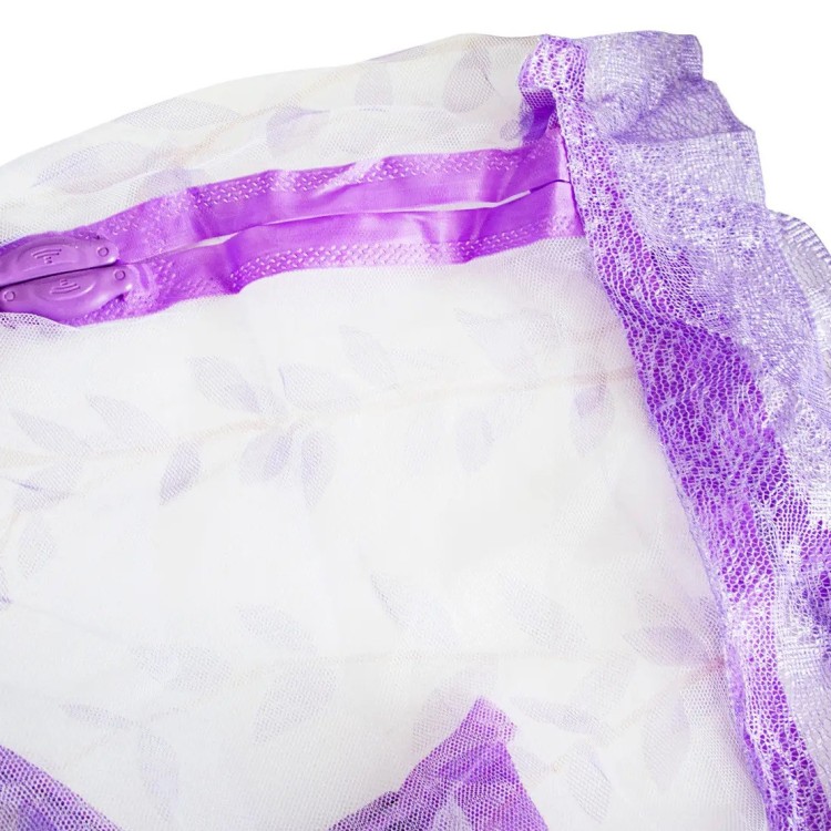 Москітна сітка на двері на магнітах Фіолетова з малюнком 208х98см - Основні контакти 02