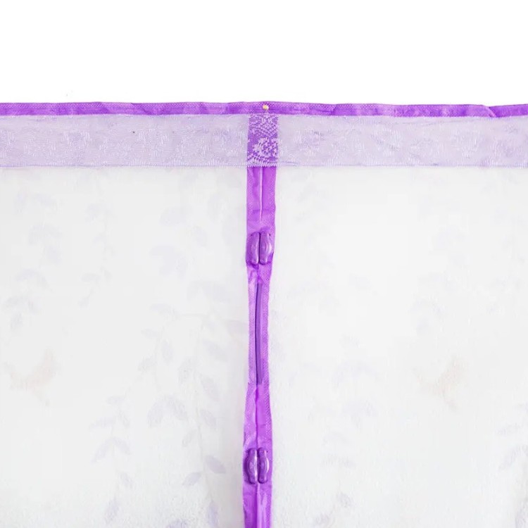 Москітна сітка на двері на магнітах Фіолетова з малюнком 208х98см - Основні контакти 03