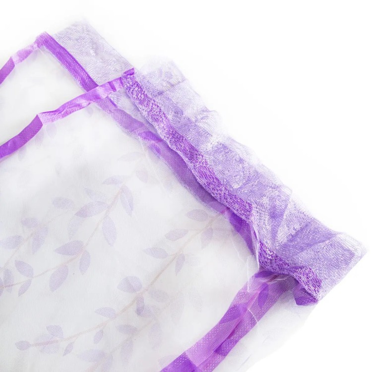 Москітна сітка на двері на магнітах Фіолетова з малюнком 208х98см - Основні контакти 04