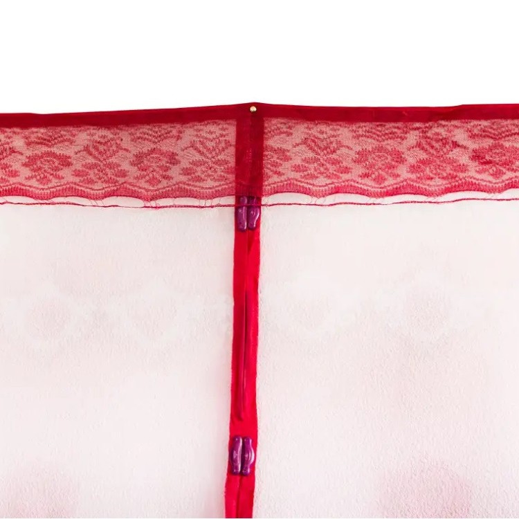 Москітна сітка на двері на магнітах Червона з малюнком 208х98см - Основні контакти 07