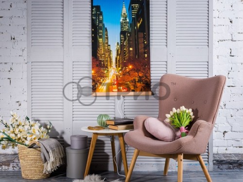 Настінний обігрівач (картина) МАНХЕТЕН (Нічне місто) Тріо Україна - Основні контакти 02