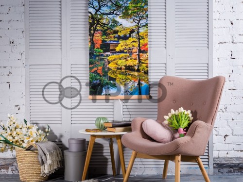 Настінний обігрівач (картина) Японський сад (сад Кіото) Тріо Україна - Основні контакти 02