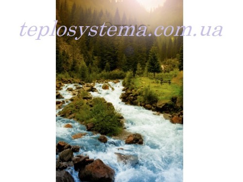 Настінний плівковий обігрівач (картина) ГІРСЬКА РІЧКА Тріо Україна - Основні контакти 02