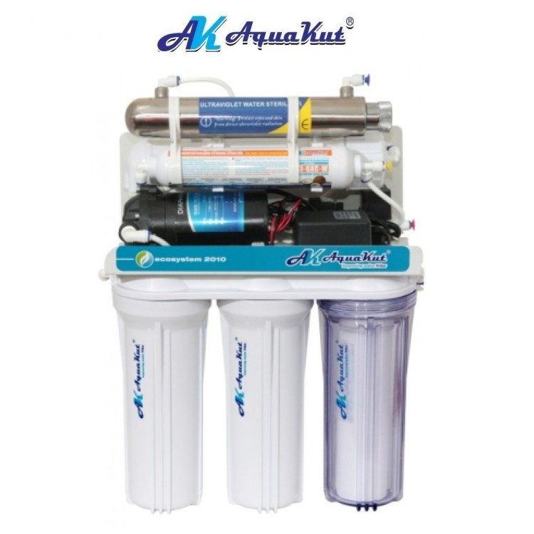 Осмос Аква Кут із помпою 50G RO-6 ARA-03 з ультрафіолетовим встановленням - Основні контакти  