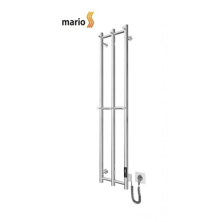 Рушникосушарка електрична MARIO e-INOX Соле-I 1170x250 TR 2.0 K таймер-регулятор - Основні контакти 01 