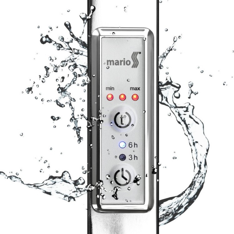 Рушникосушарка електрична MARIO Люкс Сіті-I 500х830 TR К таймер-регулятор - Основні контакти 07