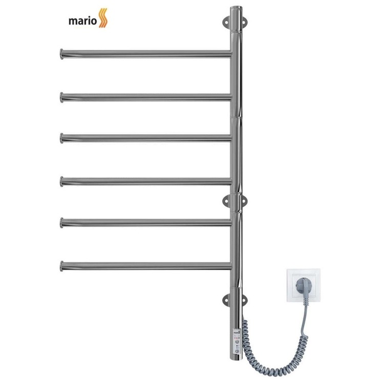 Рушникосушарка  електрична MARIO Веєр-I 800x445 TR поворотна - Основні контакти 01 