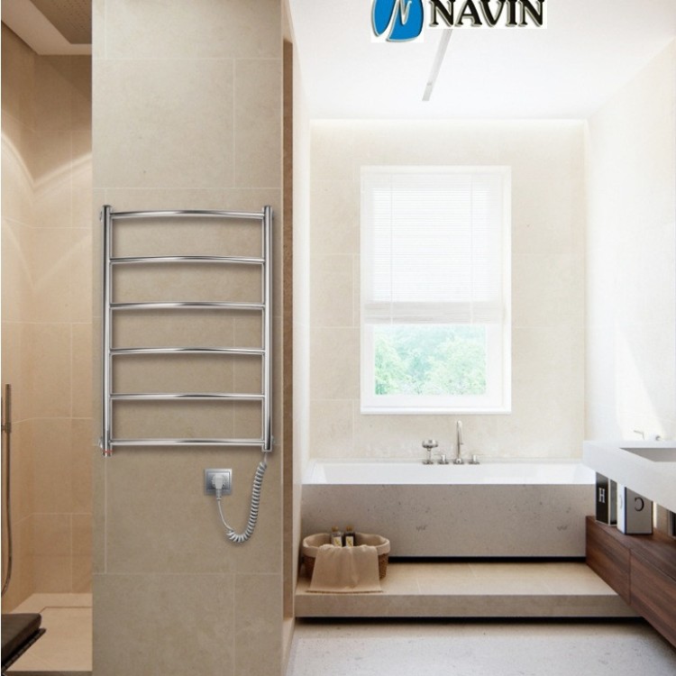 Полотенцесушитель электрический NAVIN Камелия 480 х 600 (с терморегулятором) - Основные контакты 03