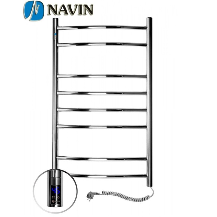 Сушарка для рушників електрична NAVIN Камелія 480х800 сенсор з таймером Праве - Основні контакти 01 