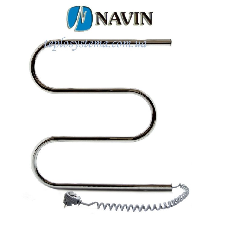 Полотенцесушитель электрический NAVIN Змеевик 500 х 500 (правое подключение) - Основные контакты 01 