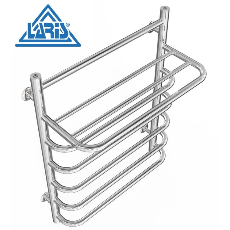 Водяна рушникосушарка  LARIS Стандарт П7 500 х 660 з полицею - Основні контакти 01 