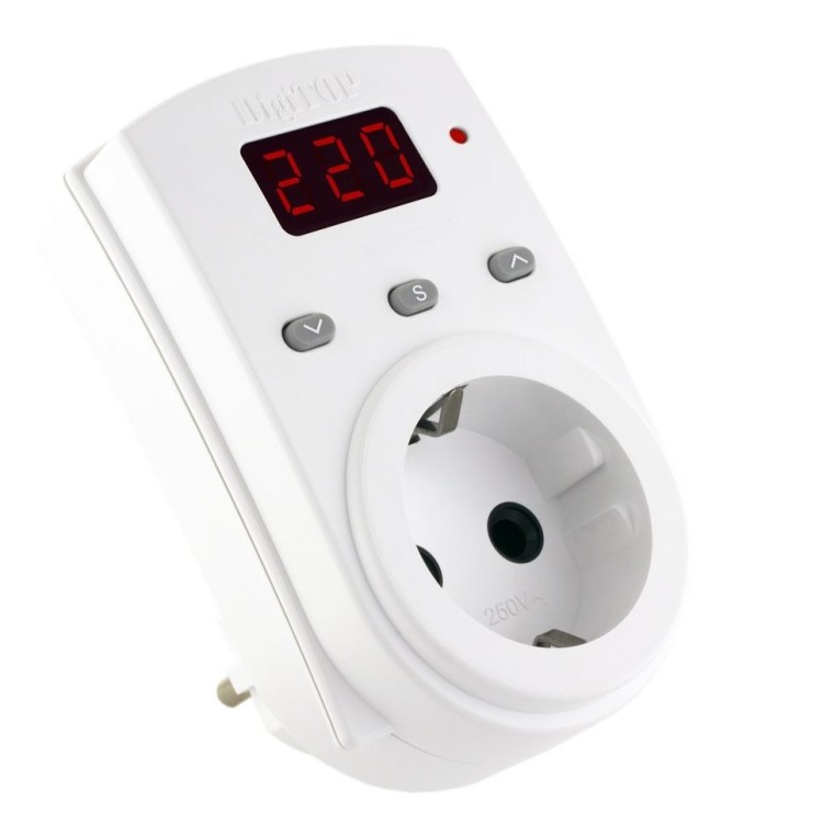 Реле напруги Vp-16AS DigiTOP в розетку - Основные контакты 01 