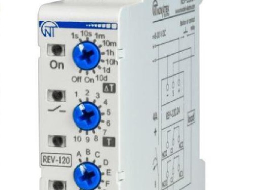 Реле часу REV-120 (24 В) Новатек-Електро - Основні контакти 02