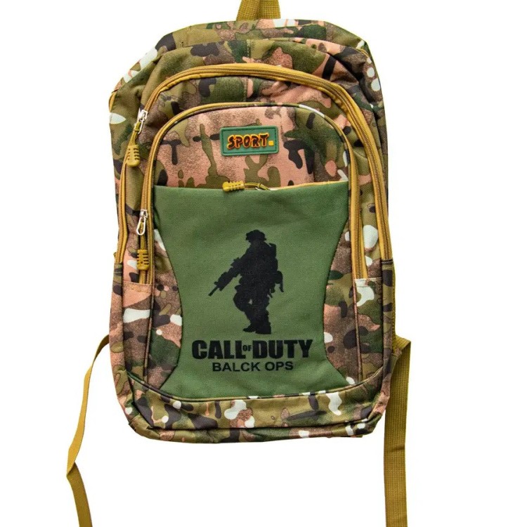 Рюкзак тактичний міський на 25 л "Call of Duty" камуфляж Navy Digital - Основні контакти 01 