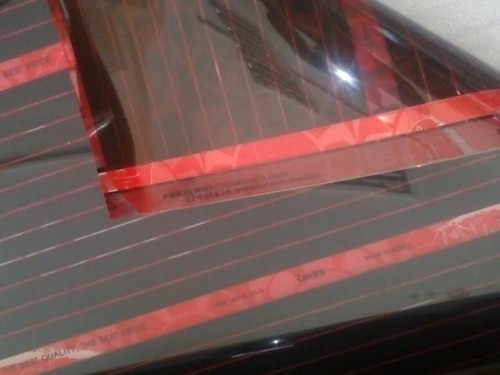 Саморегулювальна інфрачервона нагрівальна плівка Rexva XT-310 PTC (ширина 1 м) - Основні контакти 02