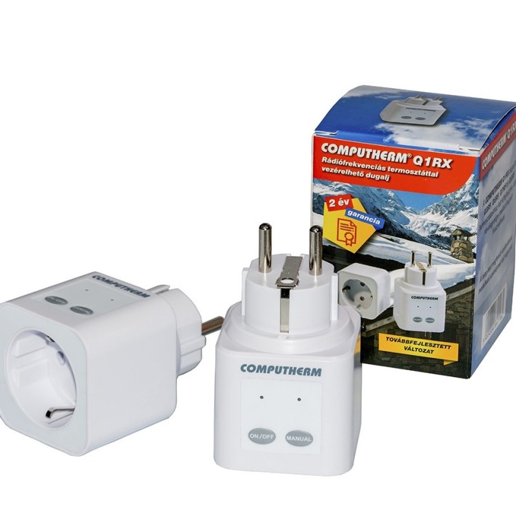 Штепсельна розетка COMPUTHERM Q1 RX - Основні контакти 02