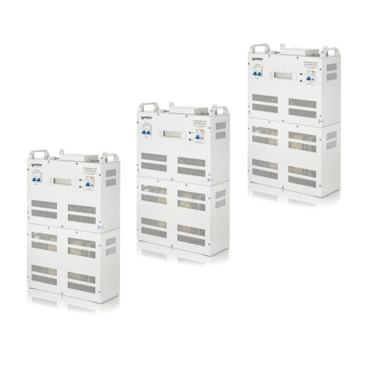 Стабілізатор напруги трифазний VolterTM-54птс (3*18) - Основні контакти  