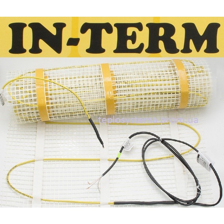 Теплый пол - Мат нагревательный IN-TERM 640 Вт – 3,2 м2, (Fenix Чехия) - Основные контакты 01 