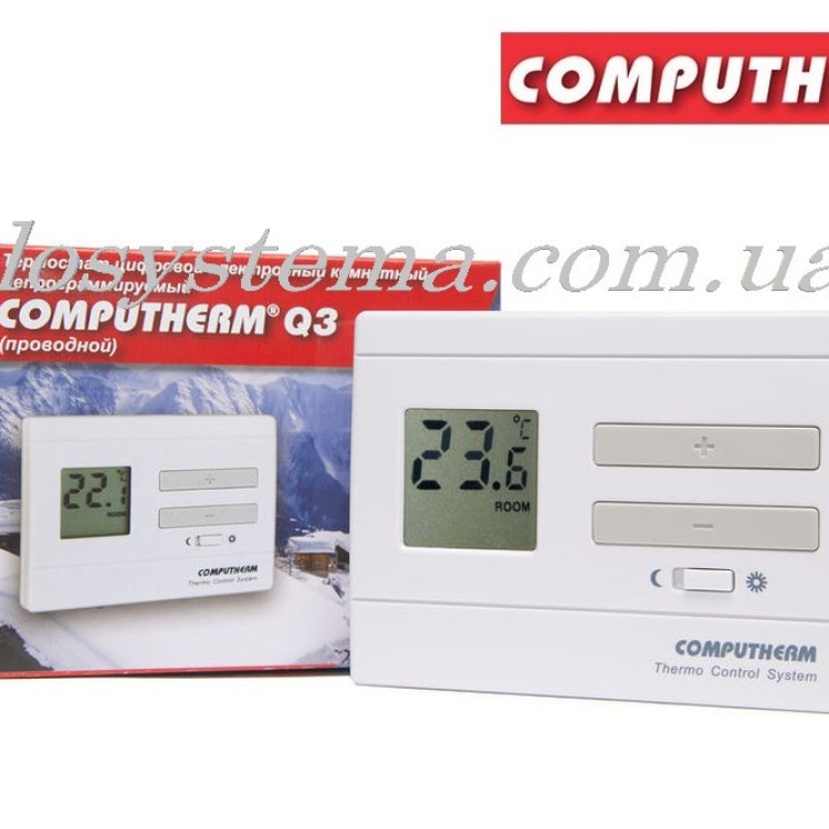Терморегулятор цифровой Computherm Q3 (Венгрия) - Основные контакты 02