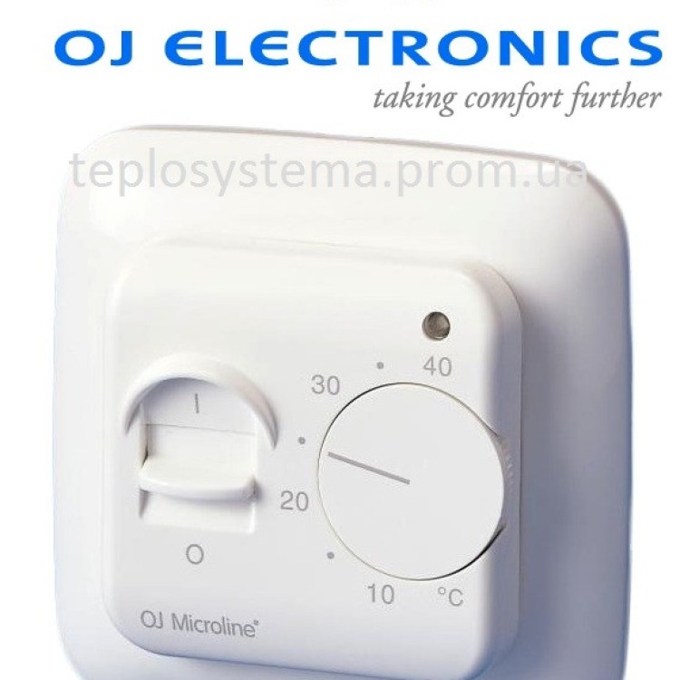 Терморегулятор для теплої підлоги OTN-1991 OJ Electronics (Данія) - Основні контакти 01 