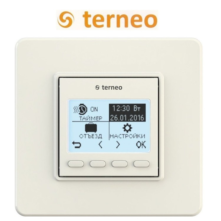 Терморегулятор для теплої підлоги Terneo PRO (програмований), Україна - Основні контакти 03