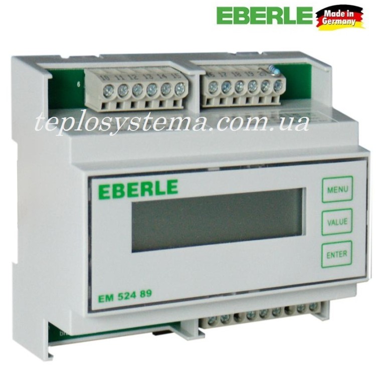 Терморегулятор (метеостанція) Eberle EM 524 89 (Німеччина) - Основні контакти  