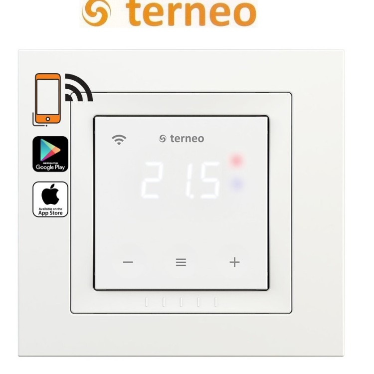 Терморегулятор Terneo SX unic WI-FI програмований сенсорний (DS Electronics) - Основні контакти 01 