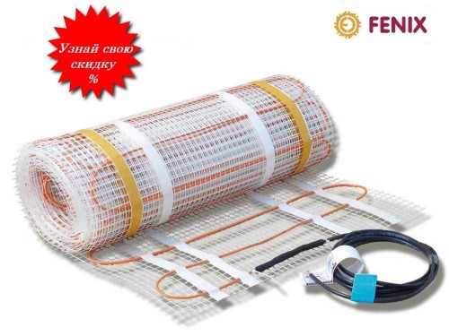 Ультратонкий нагрівальний мат Fenix Ultra СМ 150 / 15,0 м2 — 2250 Вт (Чехія) - Основні контакти 02