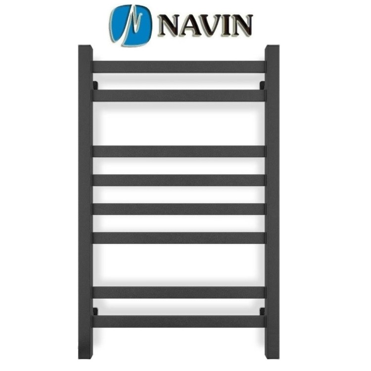 Водяной полотенцесушитель NAVIN Авангард 500х800 (черный муар) - Основные контакты 03