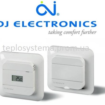 Цифровий терморегулятор для теплої підлоги OTN2-1666 OJ Electronics (Данія) - Основні контакти 