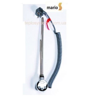 ТЕН для сушарок для рушників Mario MEG 600 Вт (з регулятором t) - Основні контакти 