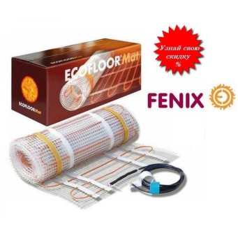 Теплый пол нагревательный мат Fenix LDTS М 160 Вт/м2 - 7,0 м2 1120 Вт (Чехия) - Основные контакты 