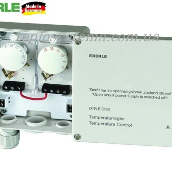 Терморегулятор Eberle DTR-E 3102 для обогрева водостоков (Германия) - Основные контакты 