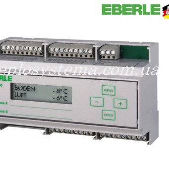 Терморегулятор (метеостанція) Eberle EM 524 90 двозонний (Німеччина) - Основні контакти 