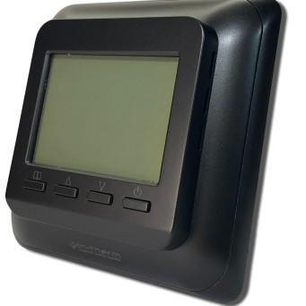 Терморегулятор програмований In-Therm WL 51 black matte (чорний матовий) - Основні контакти 